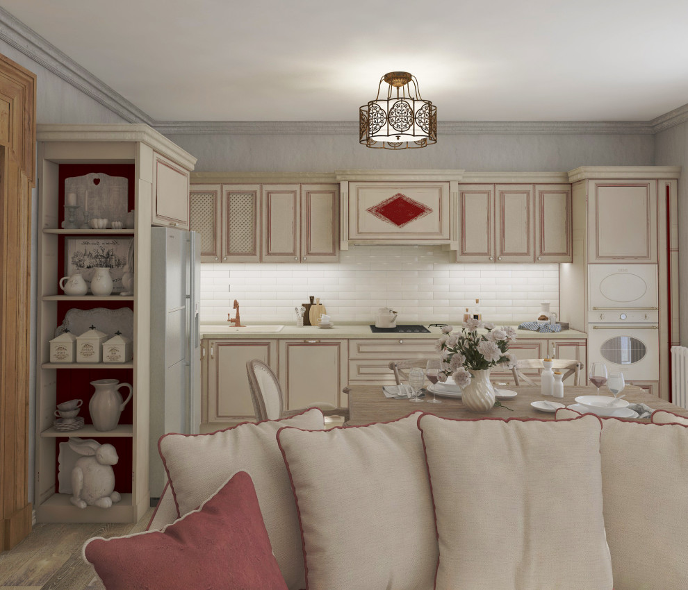 Проект квартиры в стиле Прованс (70 кв м)