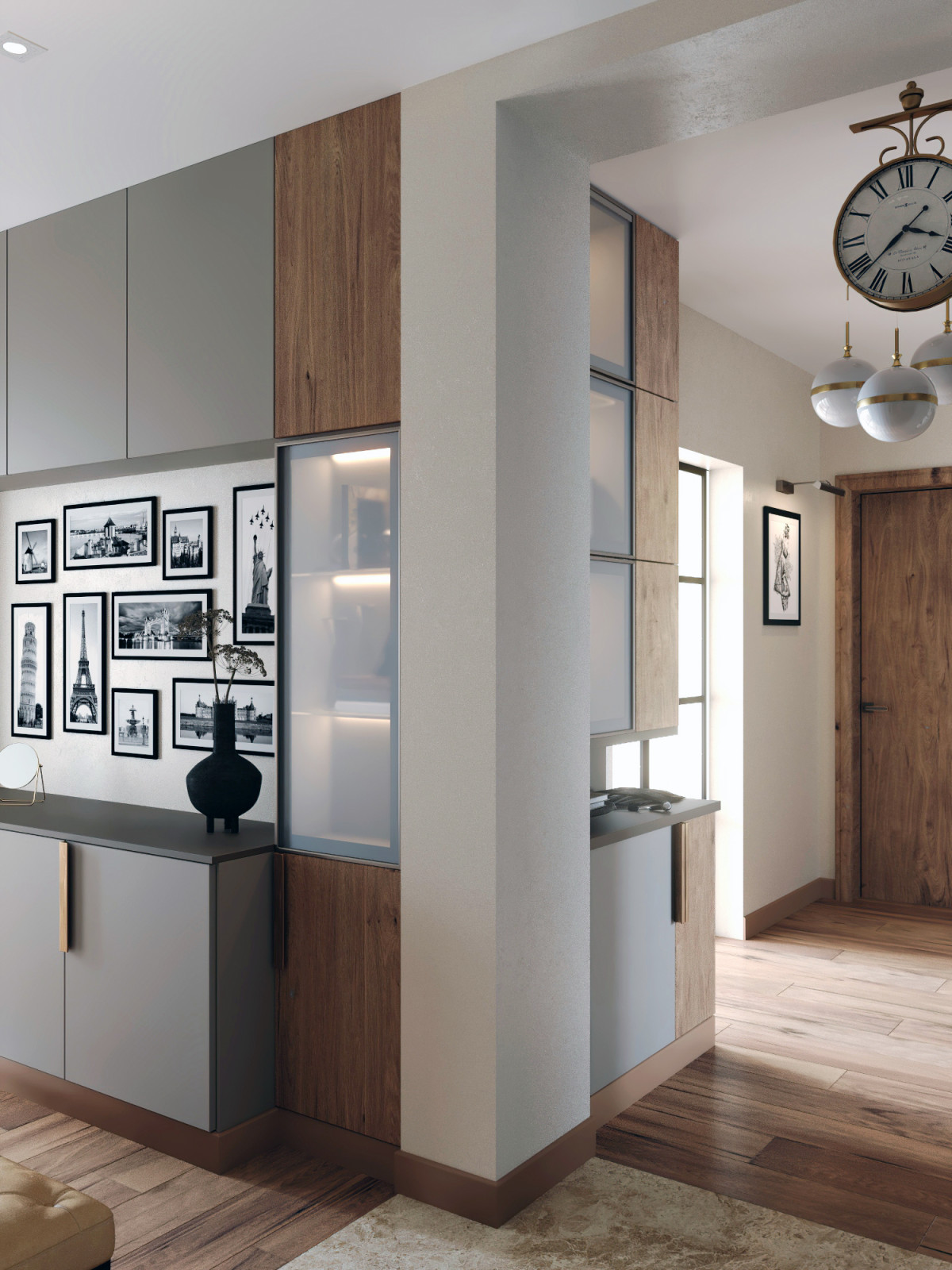 Квартира на Перервинском бульваре (85,25 м2) - СПОНТАННОСТЬ