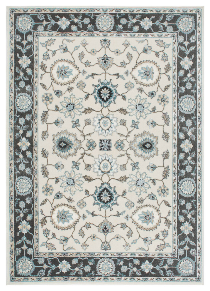 Oxford Area Rug, 9'2"x12'5" Traditional Area Rugs by Uber Bazaar