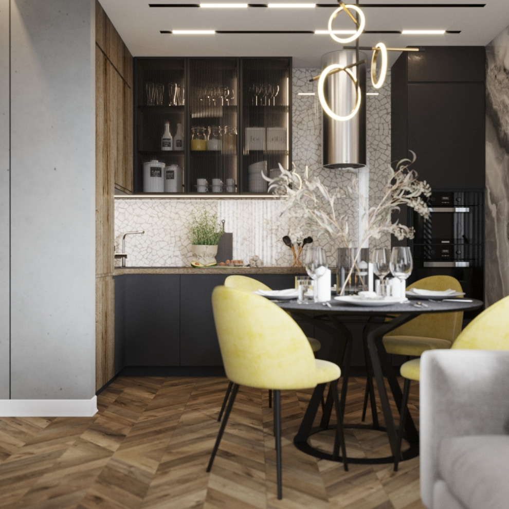 Кухня-гостиная 25 кв.м