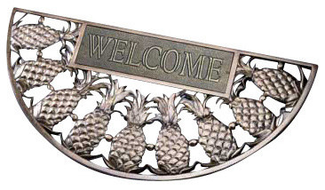 Welcome Mat - Pineapple - French Bronze
