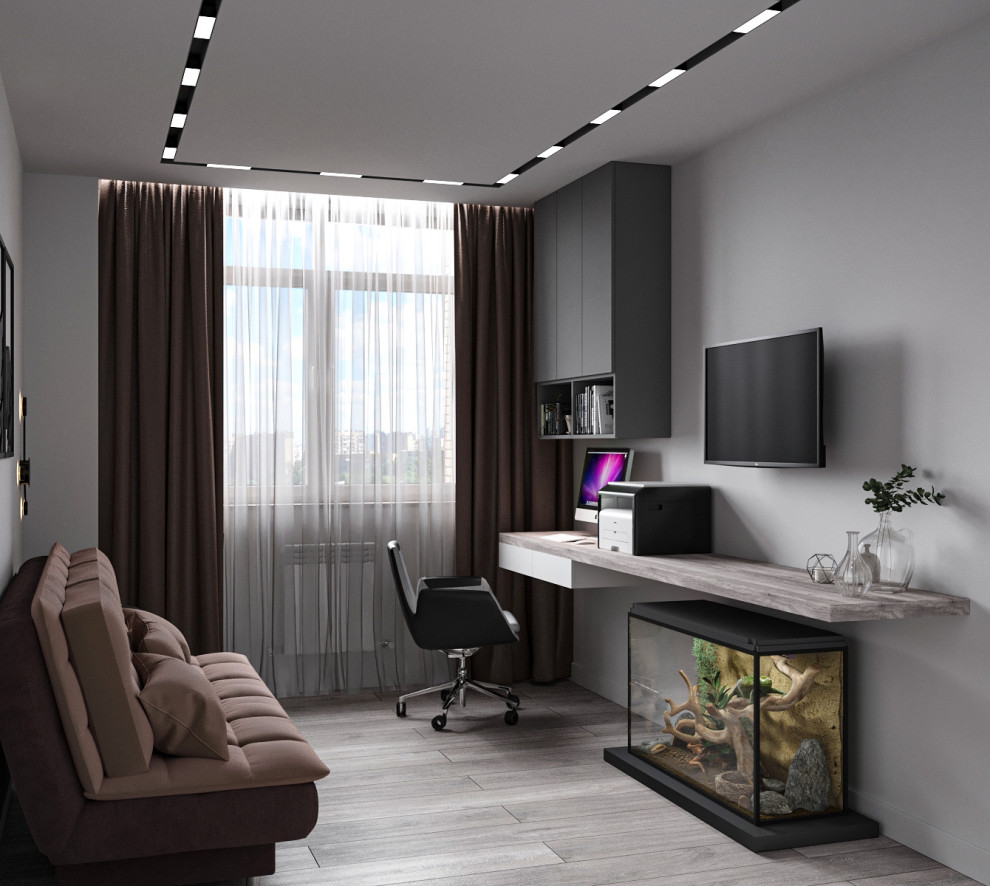 Минималистичная квартира с перетекающими гармоничными пространствами.