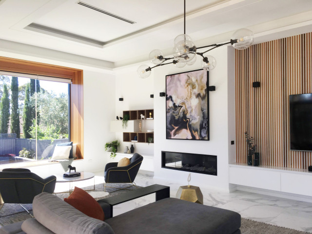 West Sydney Residence trendy-dagligstue