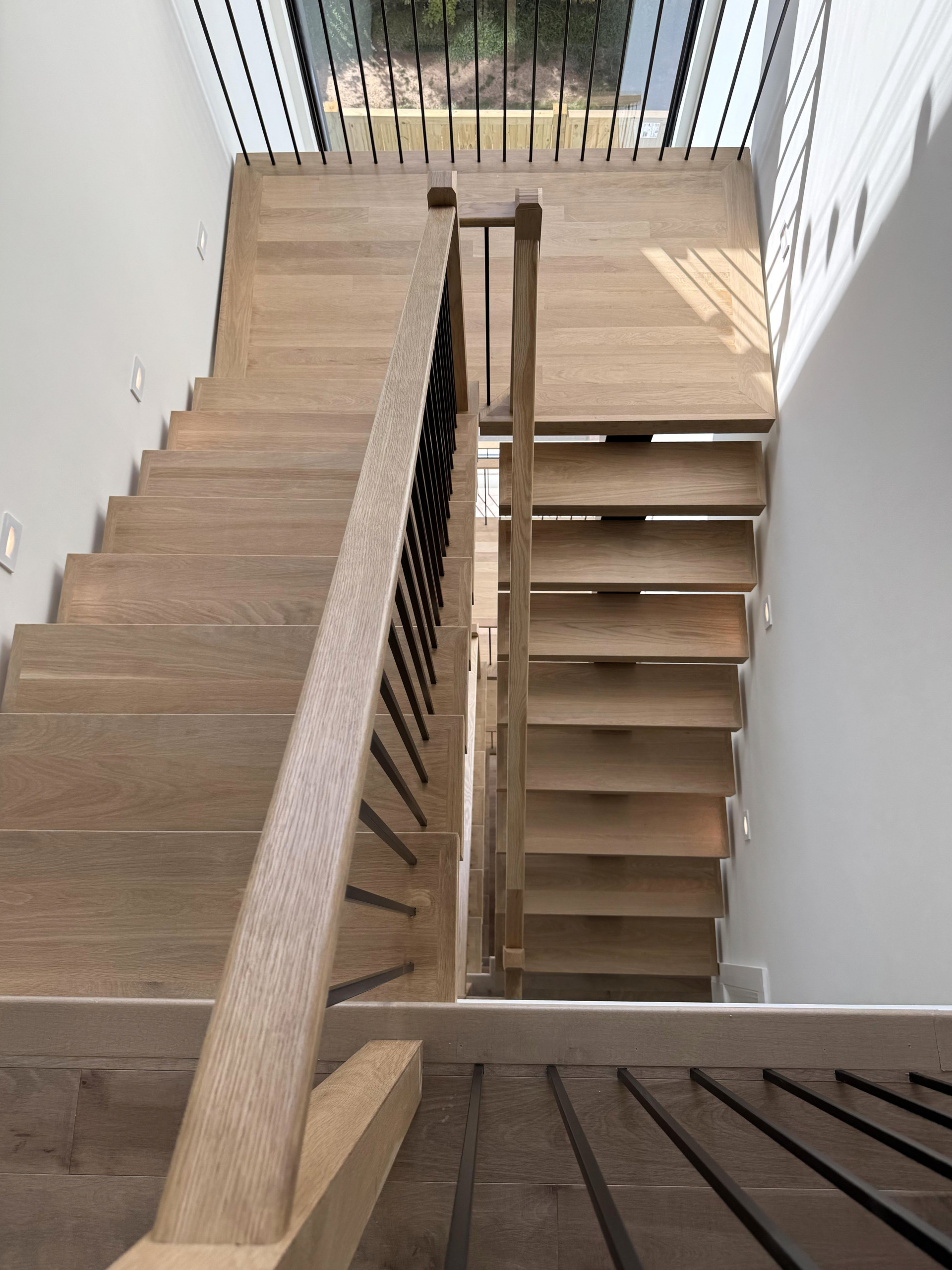139_Four-Story Modern Staircase, Arlington, VA 22207