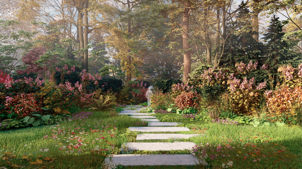 Ландшафтный проект Частного детского конного клуба