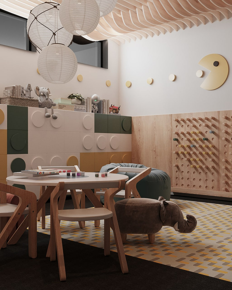 Детская комната с санузлом в Бизнес Центре