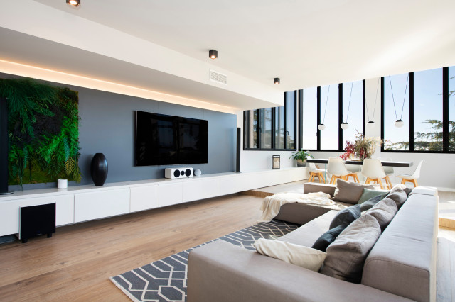 Reforma Finestrelles modern-vardagsrum