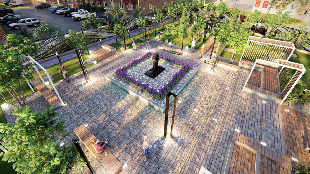 Проект Рябиновый сквер (ЯНАО)