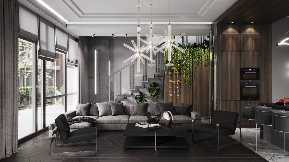 Интерьеры таунхауса жк "Футуро  парк"