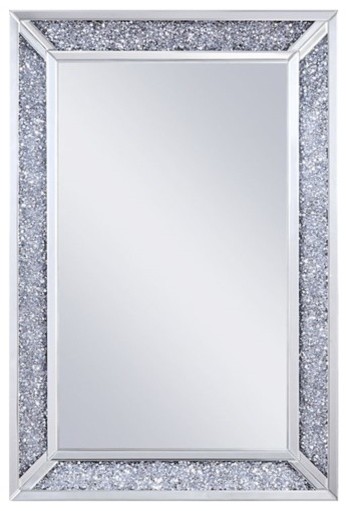 Acme Furniture Nie Mirrored And Faux Diamonds Wall Decor Contemporary Mirrors By Skybound - Diamond Decorative Wall Mirror Acme Furniture Nie Mirrored And Faux Diamonds Wall Decor Contemporary Mirrors By Skybound - Diamond Decorative Wall Mirror