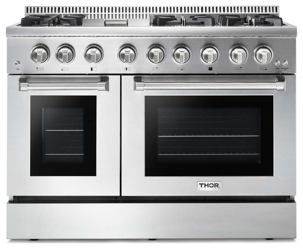 Thor Kitchen HRD4803U 48"W 6.7 Cu. Ft. Capacity Freestanding Dual