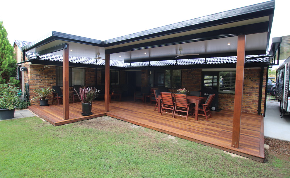 This is an example of a patio in Brisbane.