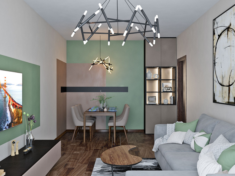 Проект трехкомнатной квартиры в ЖК Тушино 2018