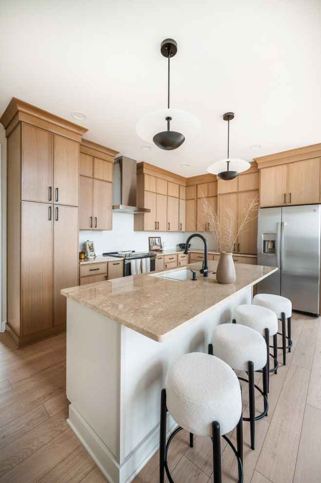 Transitional kitchen photo in Other