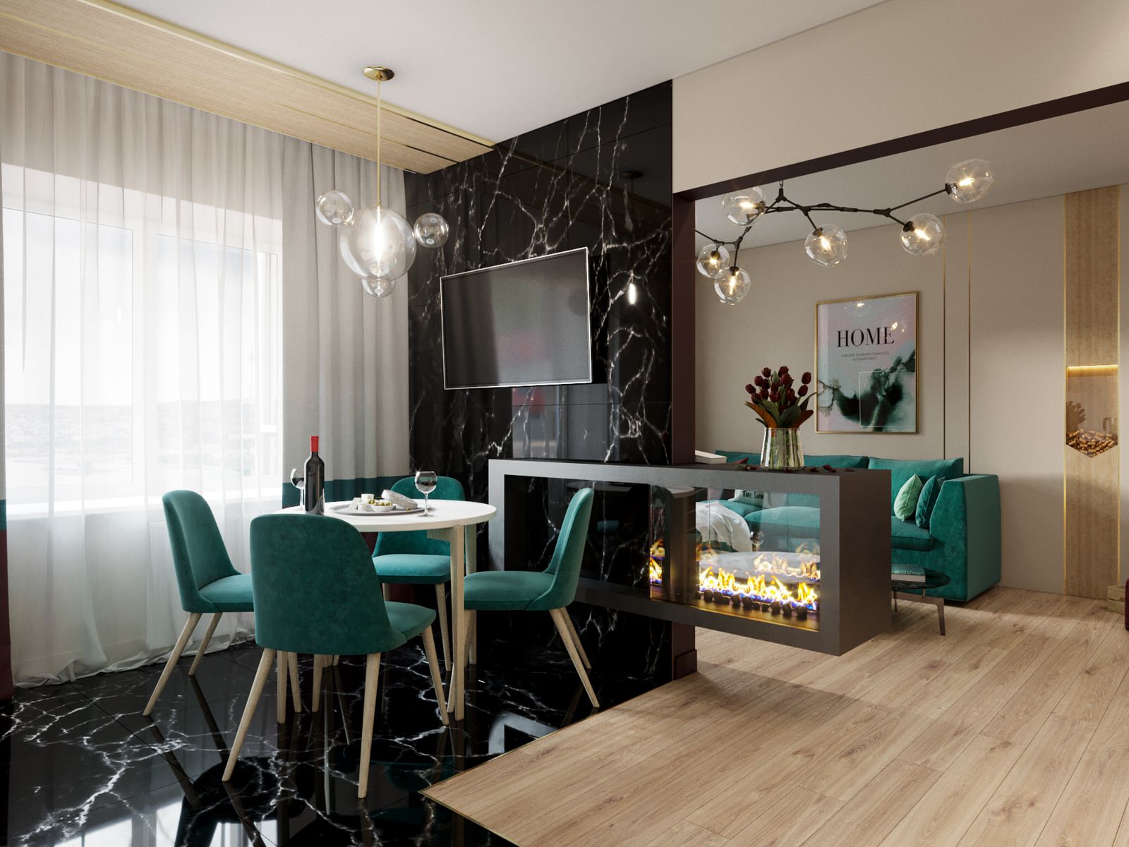 Трехкомнатная квартира в Санкт-Петербурге