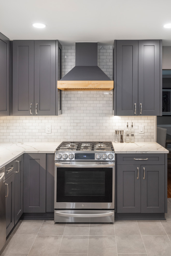 Modern Farmhouse Kitchen Remodel / Alexandria, VA Farmhouse Kitchen