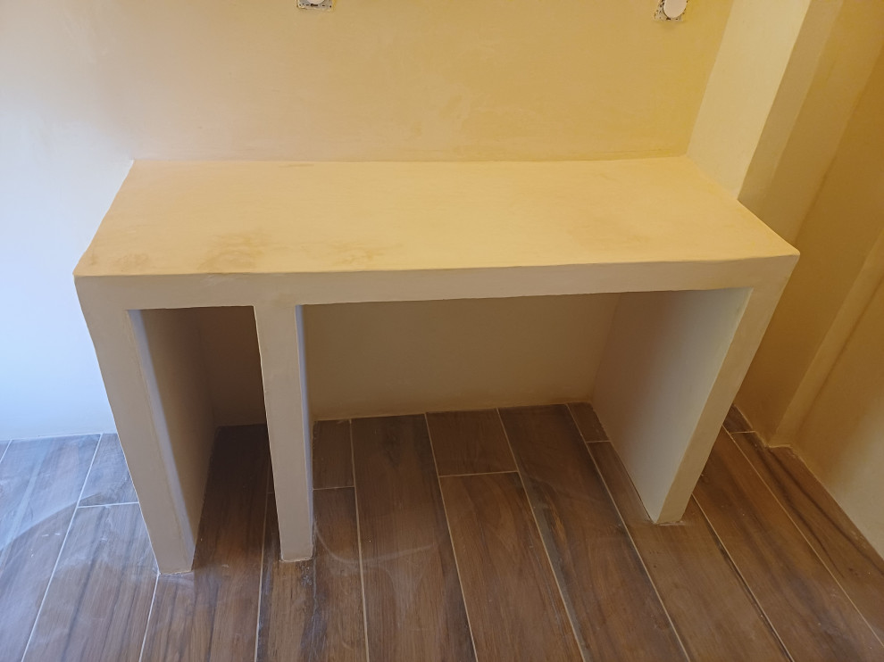 Tadelakt dans une maison de campagne