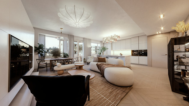 Z House asiatisk-vardagsrum