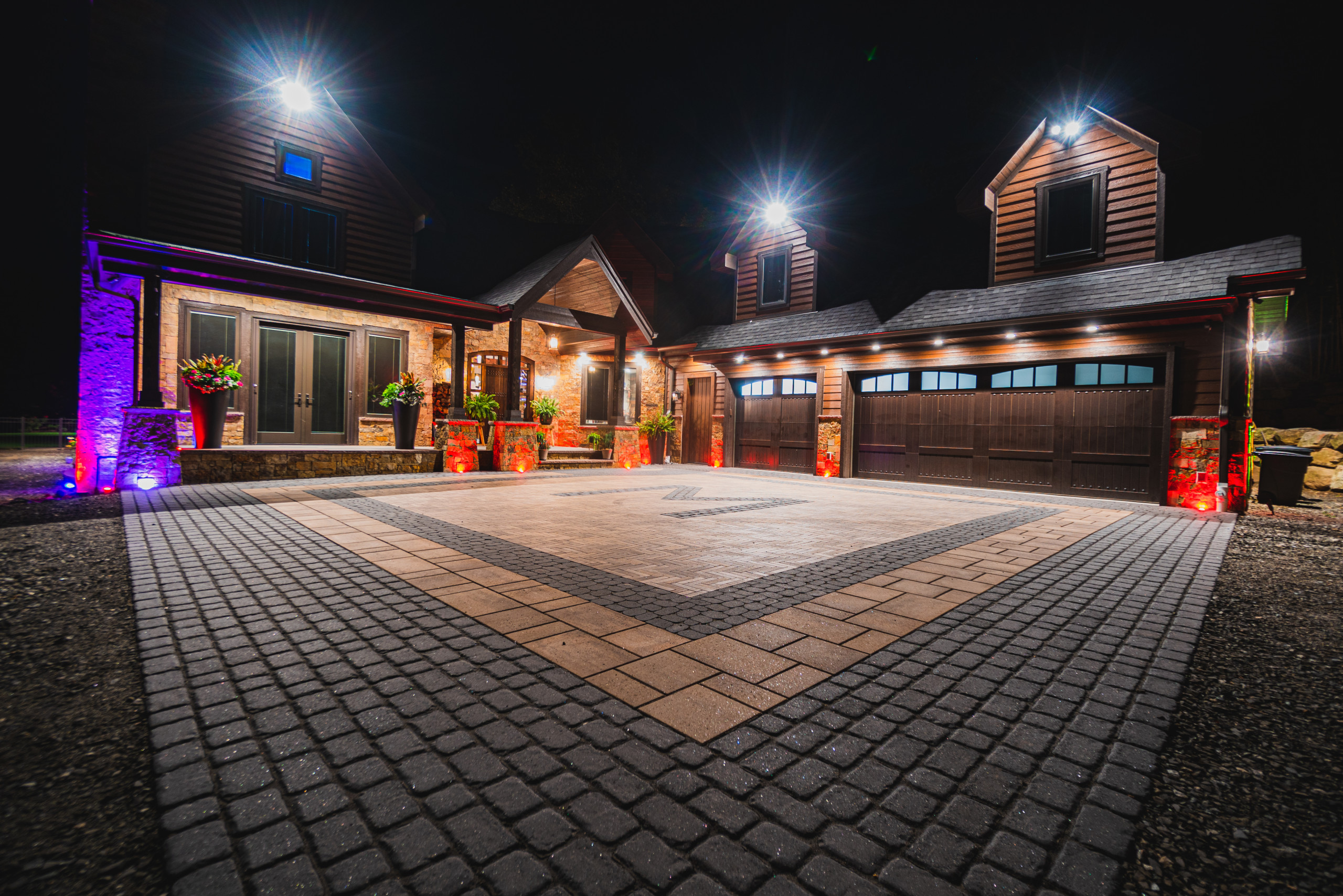 Award Winning Driveway Courtyard
