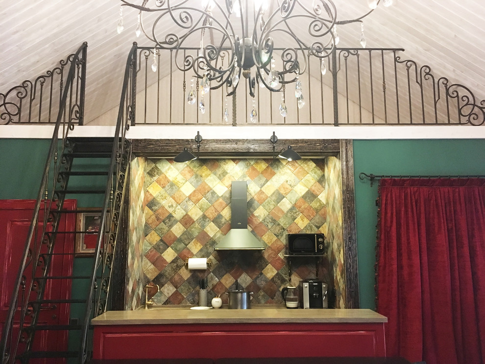 Баня с антикварной мебелью