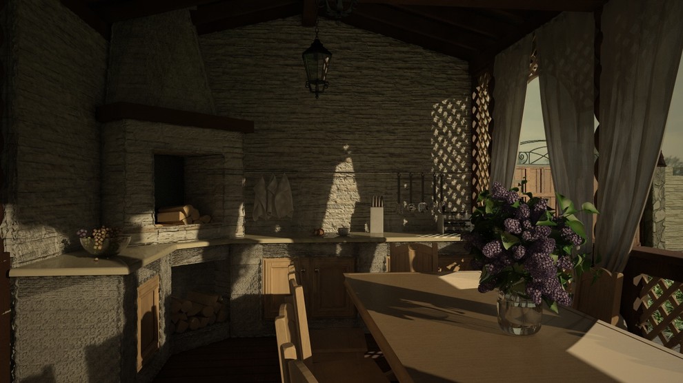 Беседка на Геофизиков