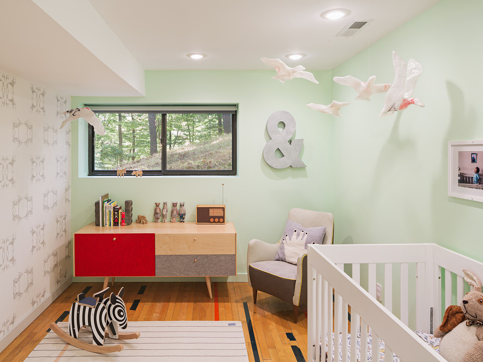 McElroy Renovation - Midcentury - Nursery - Philadelphia - by Studio ...