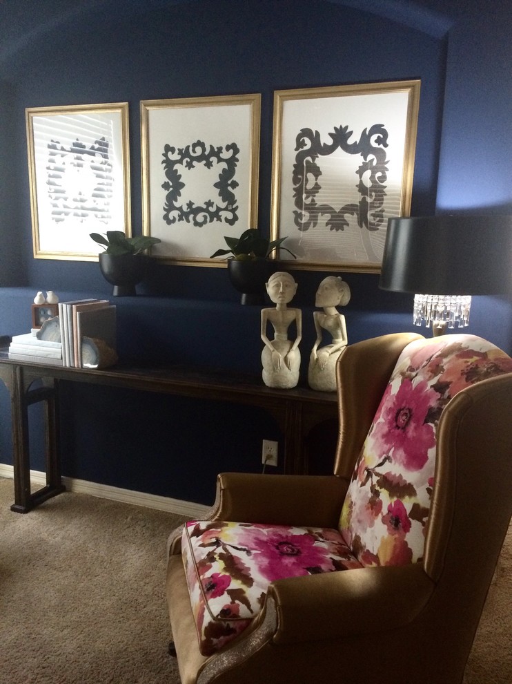 Inspiration for a transitional home design remodel in Phoenix