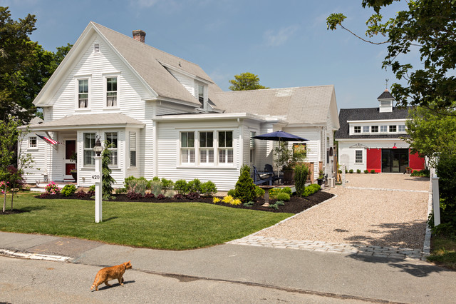 Cape Cod Farmhouse country-exterior