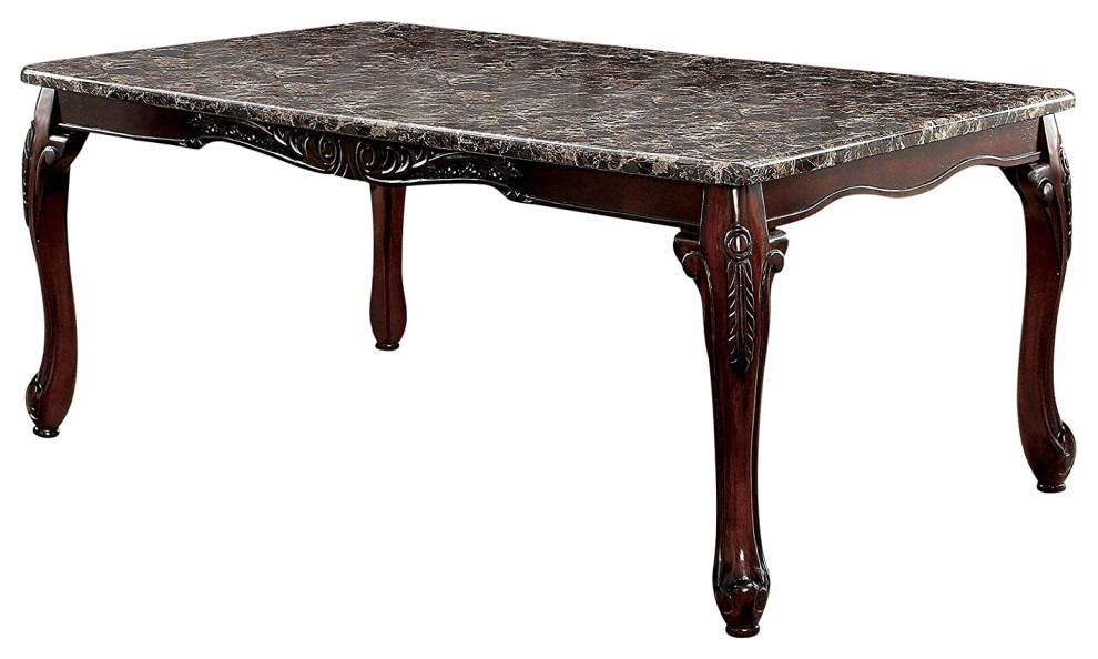 Hannah Traditional Style Table Traditional Dining Tables by