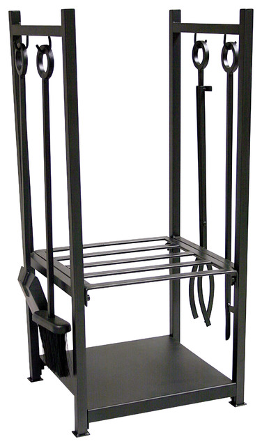 Black Wrought Iron Log Rack Transitional Firewood Racks By Mr Black Wrought Iron Log Rack