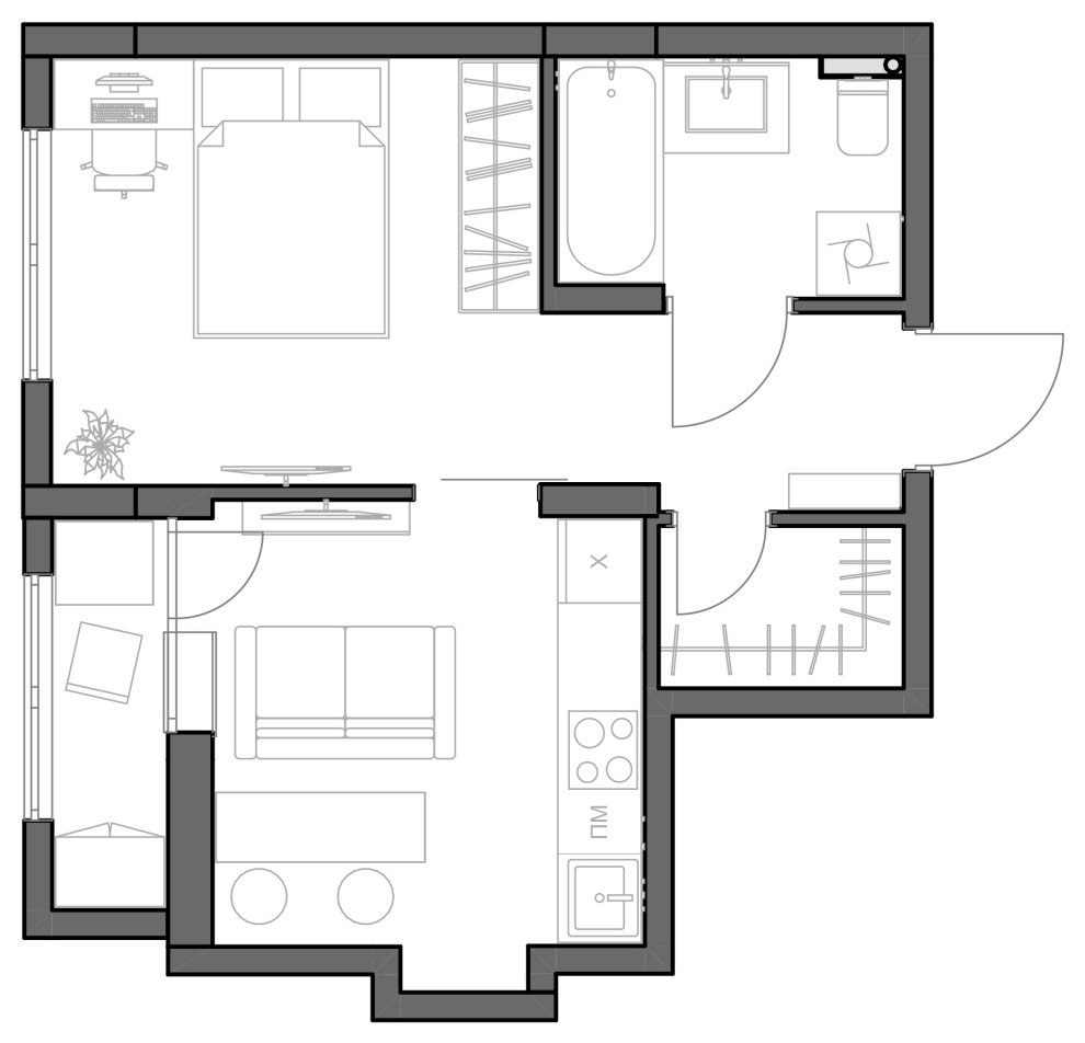 Скандинавская квартира