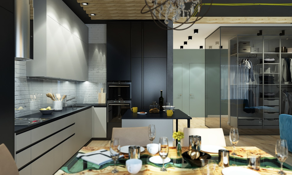 Лофт гостиной