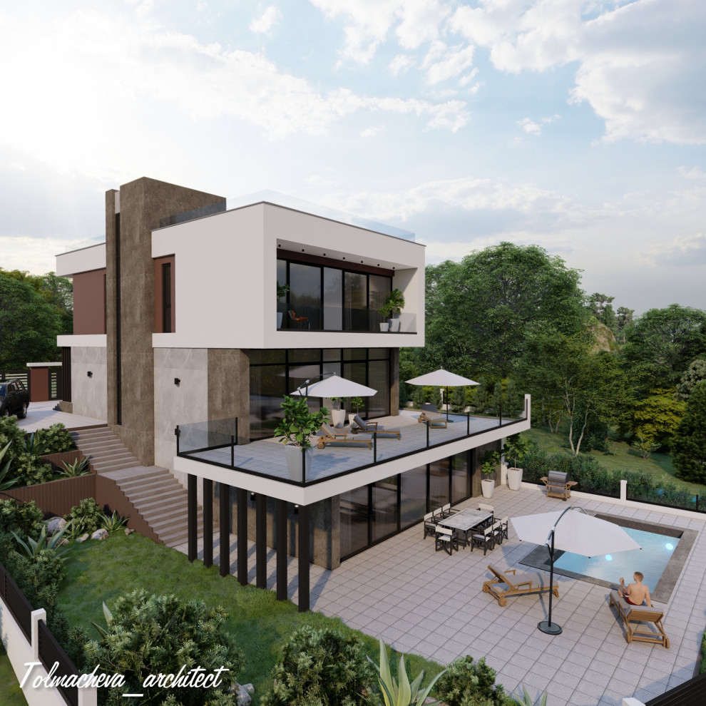 Частный жилой дом . Мацеста.