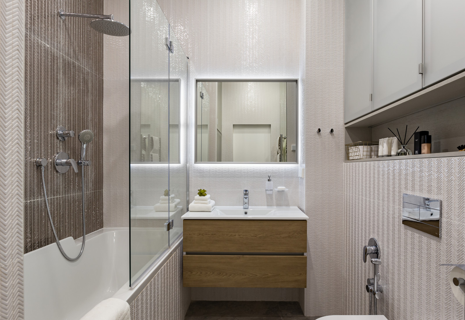 Квартира 75 кв.м. ЖК "Аватар" Реализованный проект