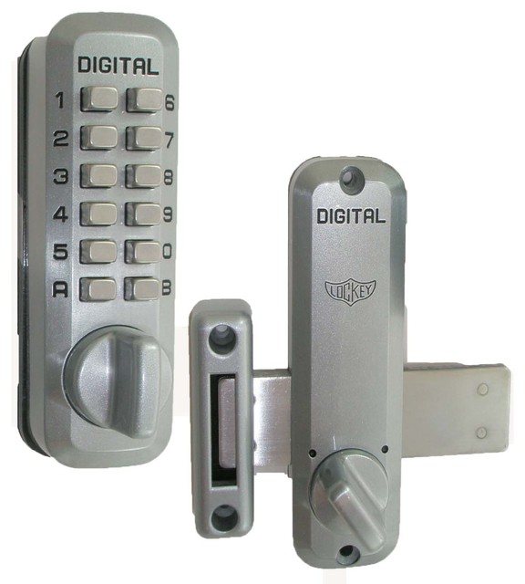 LockeyUSA Digital Door Lock Surface Mount Deadbolt View in Your