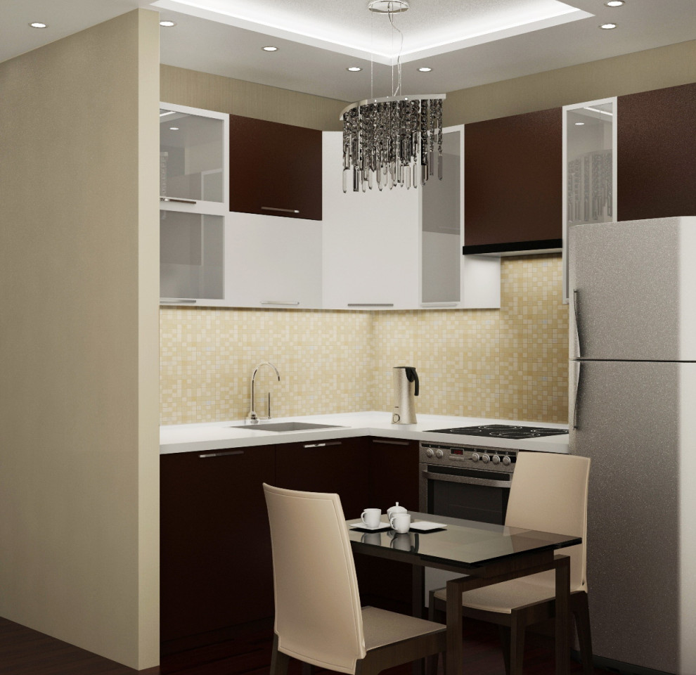 Дизайн 1-комнатной квартиры Молоково