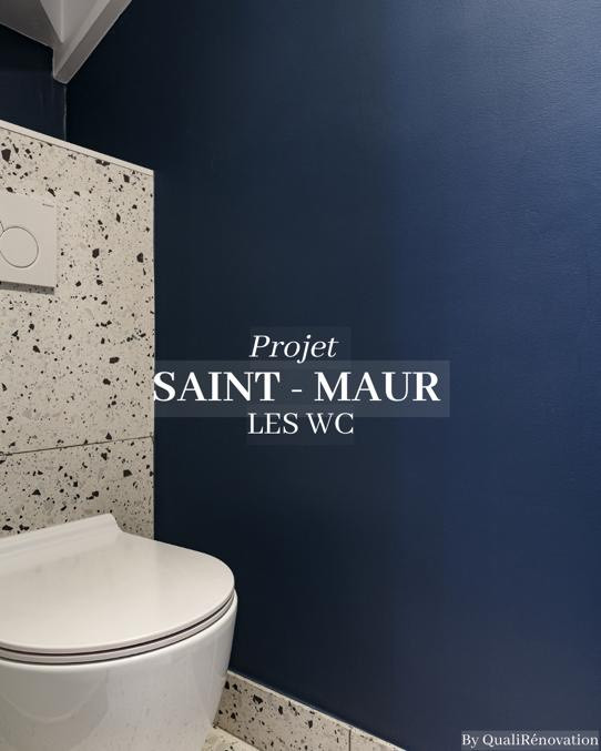 Projet saint Maur :  ✨  Les Toilettes des Invités Font Peau neuve