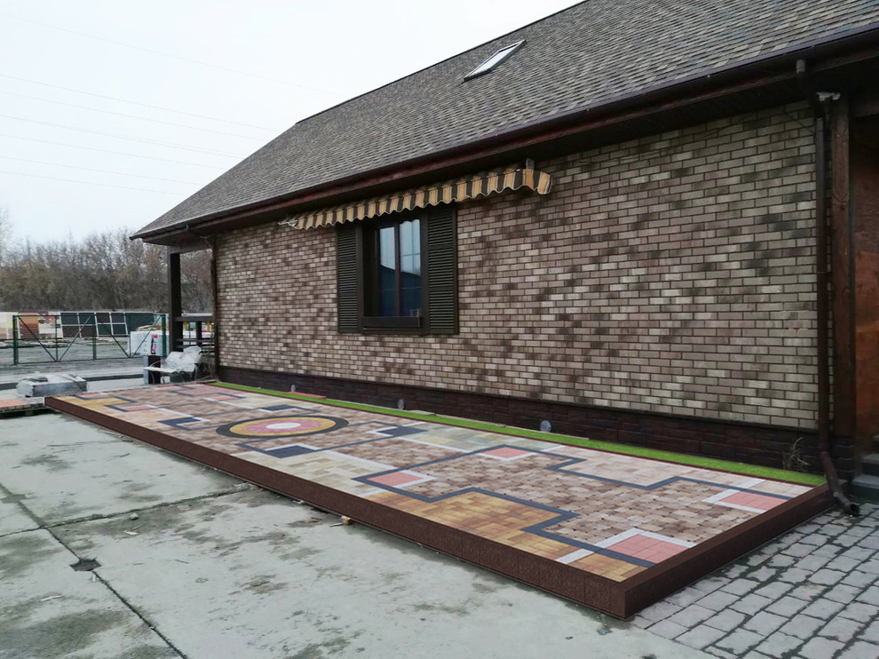 Дизайн укладки тротуарной плитки