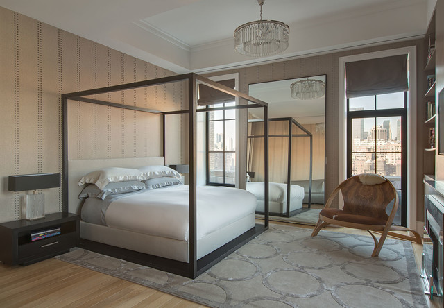 Walker Tower contemporary-bedroom