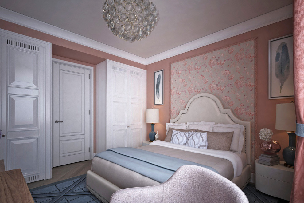 Дизайн спальни в квартире на Пресне