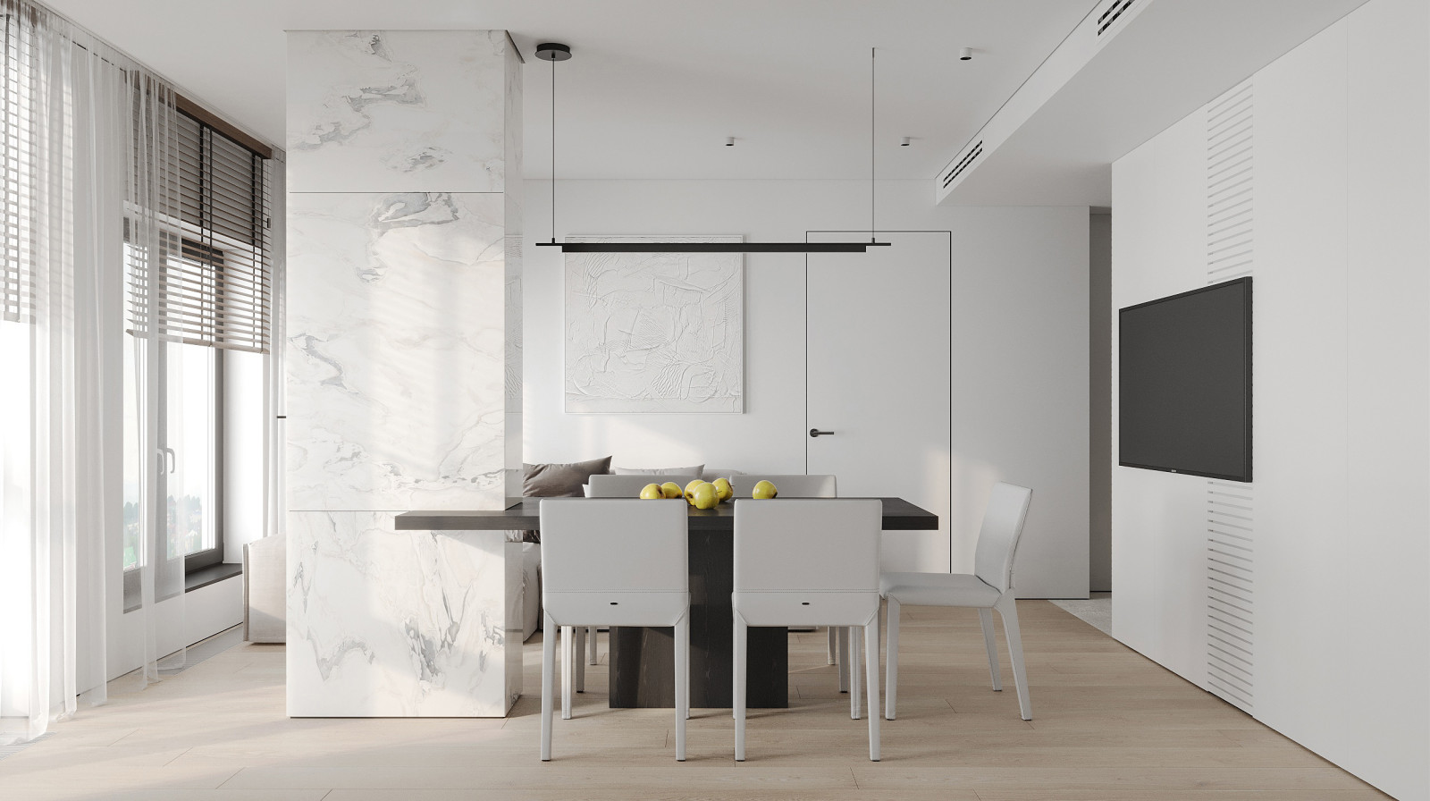 Светлая квартира в Сочи