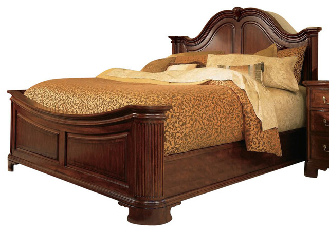 American Drew Cherry Grove Queen Mansion Bed