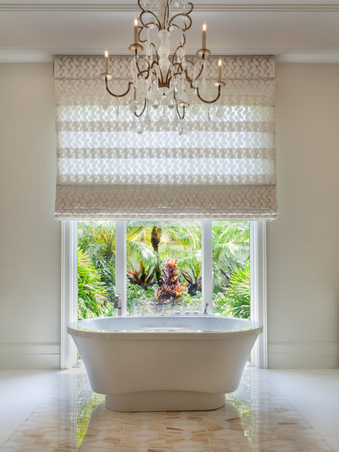 Master Bath Hers transitional