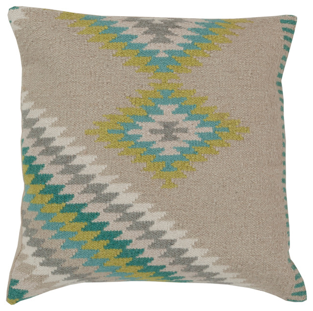 Kilim Pillow 18x18x4 - Southwestern - Decorative Pillows - by Surya