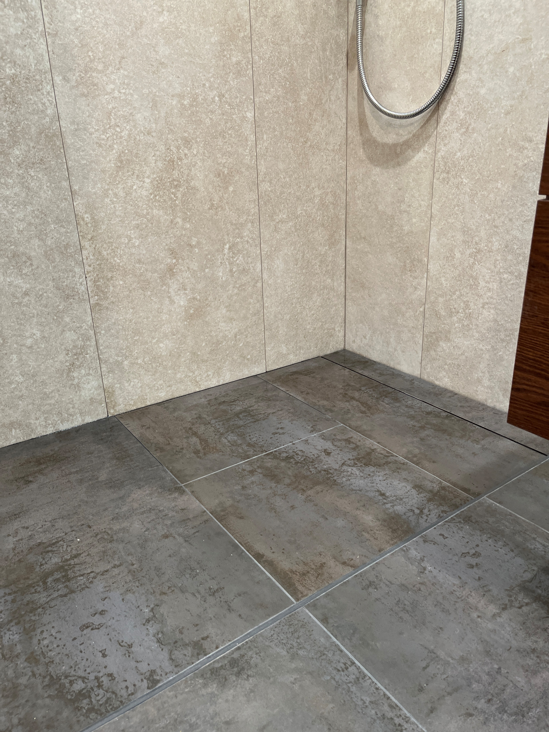West End walking shower
