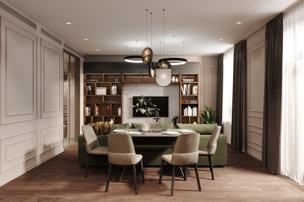 Квартира 102 кв. м. в современном стиле ЖК Life- Ботанический сад.