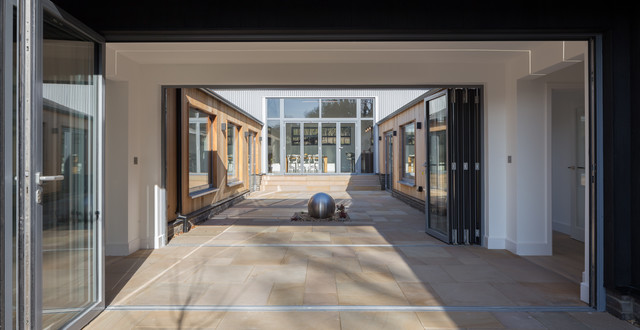 Barn Conversion - Hare Park, Six Mile Bottom contemporary-house-exterior