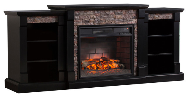 Bookcase Electric Fireplace Another Home Image Ideas