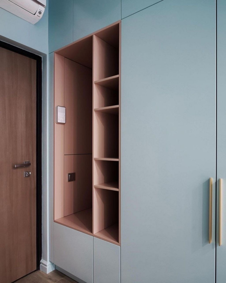 Студия в нежных тонах