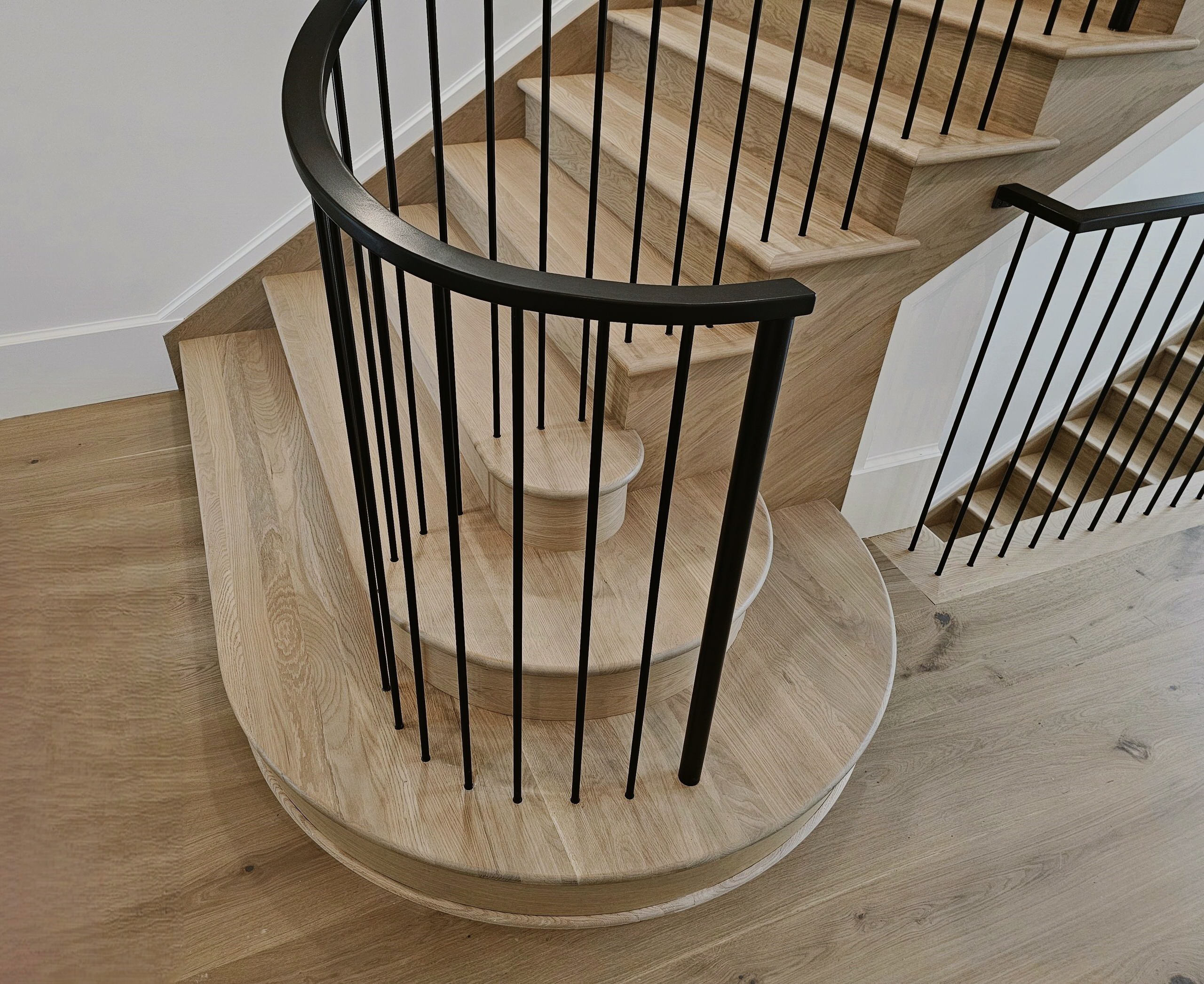119_Remarkable White Oak Staircase, McLean, VA 22101